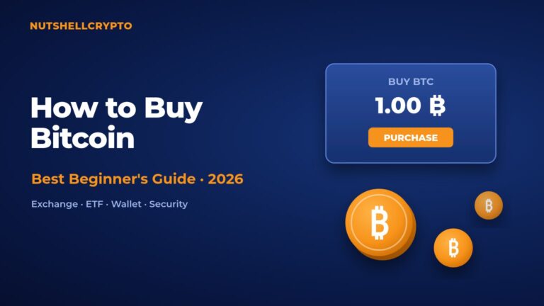 How to buy Bitcoin beginner guide: exchange purchase screen with bitcoin coins